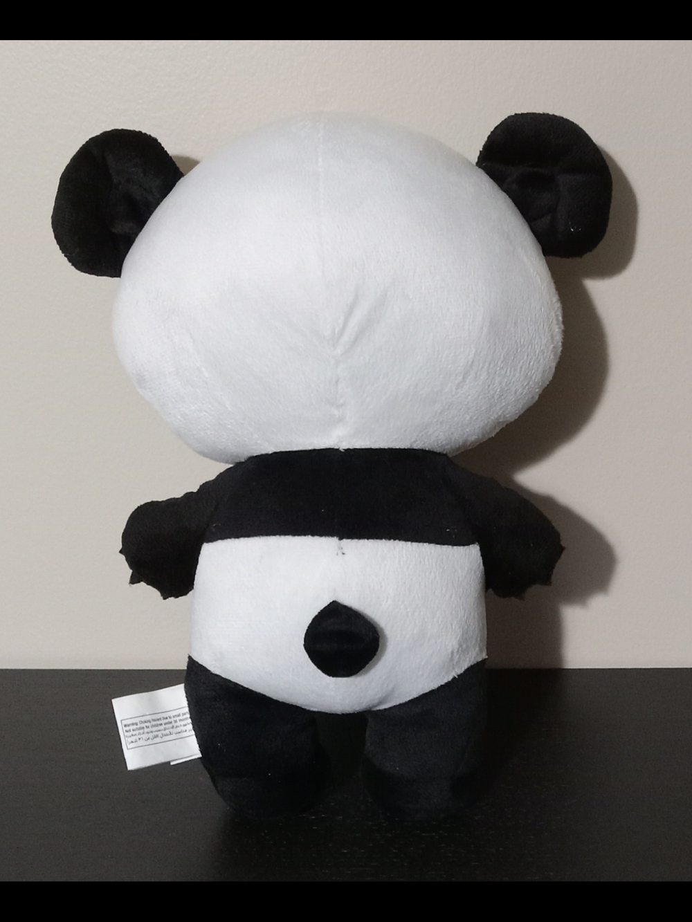 💚2/$15💚 Plush Panda Stuffed Animal Toy - Black & White with Blue Eyes - Picture 2 of 2